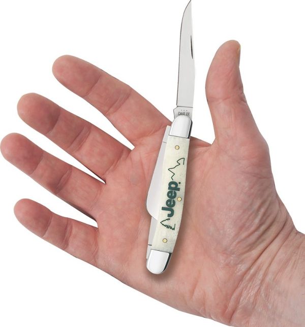 Case Cutlery Jeep Medium Stockman - Bone Handle