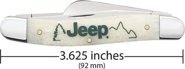Case Cutlery Jeep Medium Stockman - Bone Handle