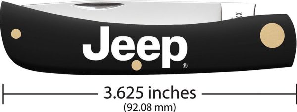 Case Cutlery Jeep Sod Buster Jr - Black Synthetic