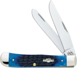 Case Cutlery Trapper Blue Bone - Tru-Sharp Steel