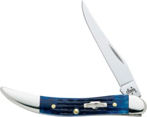 Case Cutlery Small Texas Toothpick Blue Bone