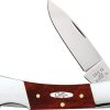CA28912.jpg Case Cutlery Lockback Chestnut Bone Drop Point