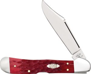CA31946.jpg Case Copperlock Dark Red Bone Locking Clip