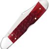 Case Copperlock Dark Red Bone Locking Clip