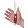 Case Folding Hunter Dark Red Bone Dual Blade