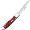 Case Folding Hunter Dark Red Bone Dual Blade