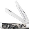 Case Cutlery Air Force Trapper Etched - Bone