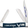 Case Cutlery U.S. Air Force Stockman - Blue Synthetic