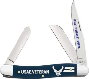 Case Cutlery U.S. Air Force Stockman - Blue Synthetic