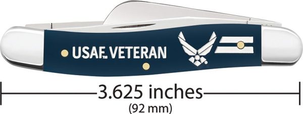 Case Cutlery U.S. Air Force Stockman - Blue Synthetic