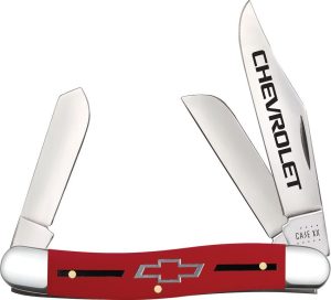 CA33705.jpg Case Cutlery Chevrolet Stockman - Red Synthetic