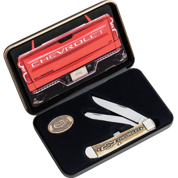 Case Chevrolet Trapper Gift Set - Amber Bone