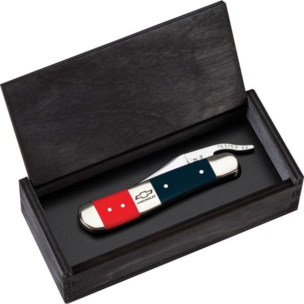 Case Chevrolet Russlock - Red & Blue Synthetic