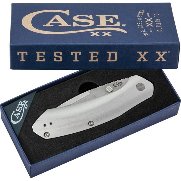 Case Cutlery Westline S35VN Linerlock Silver