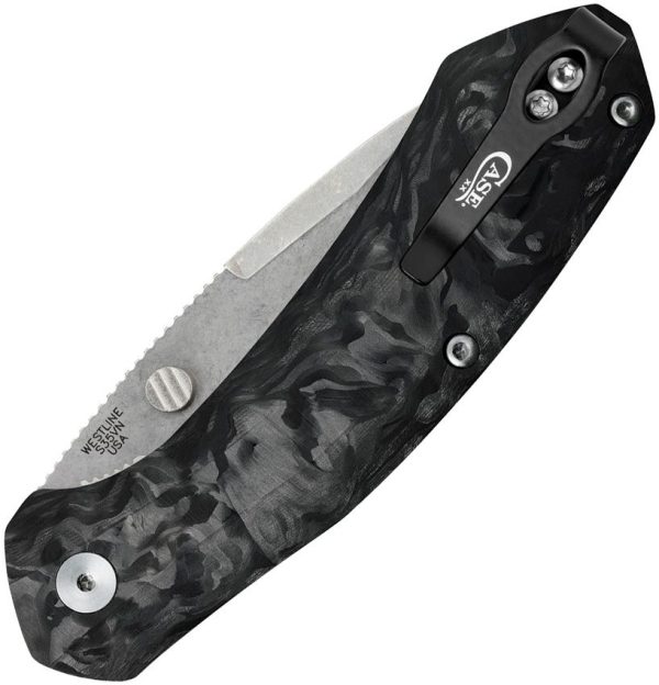 Case Cutlery Westline S35VN Drop Point Carbon Fiber