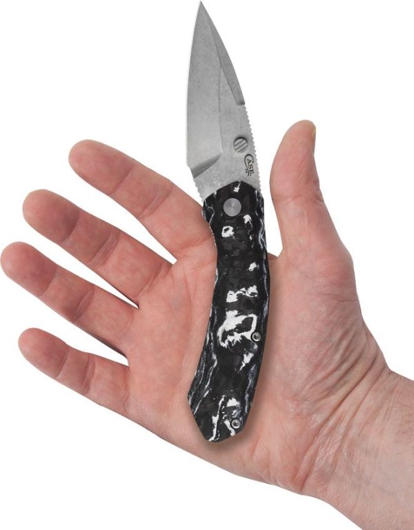 Case Cutlery Westline S35VN Drop Point Carbon Fiber