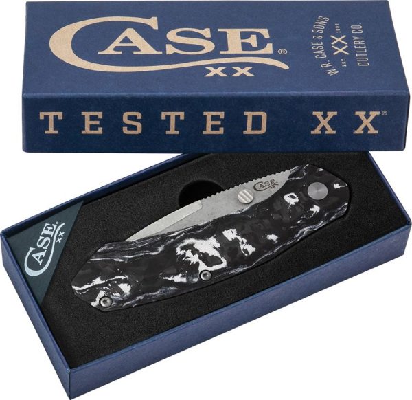 Case Cutlery Westline S35VN Drop Point Carbon Fiber