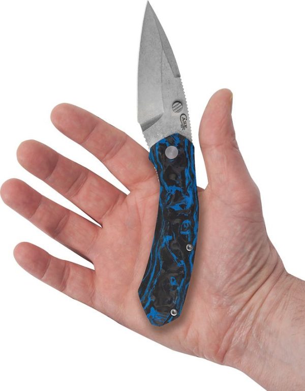 Case Cutlery Westline S35VN Modified Drop Carbon Fiber
