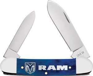 Case Cutlery RAM Canoe Navy Blue Bone