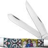 Case Cutlery Trapper Stained Glass Angel - Bone