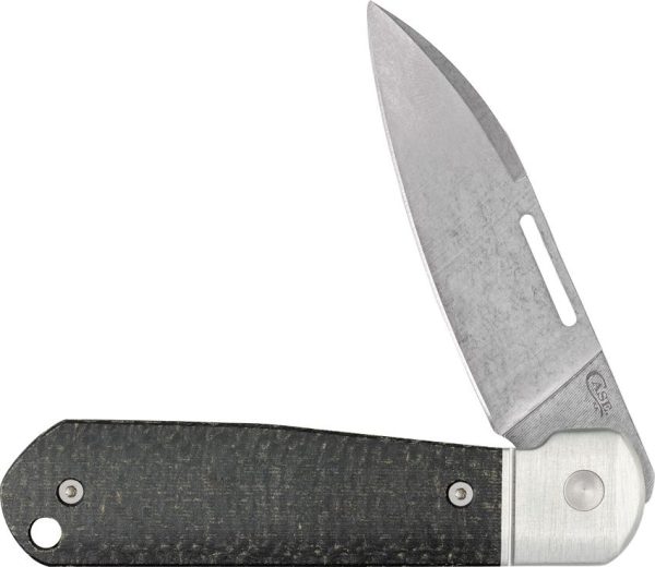 Case Cutlery Highbanks CPM-20CV Black Micarta