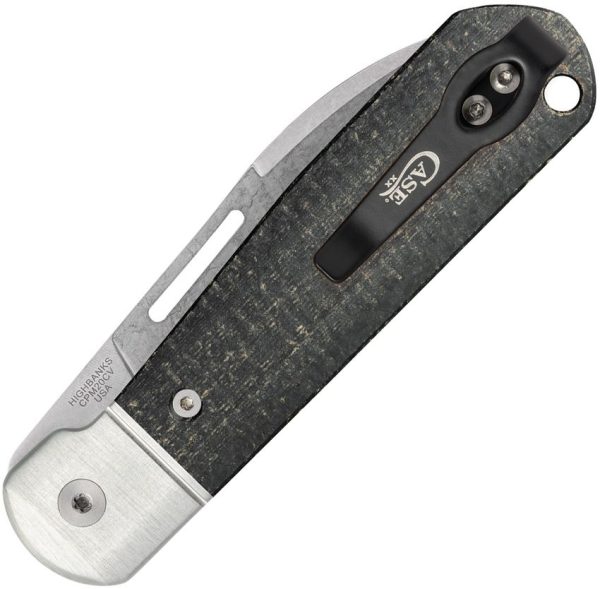 Case Cutlery Highbanks CPM-20CV Black Micarta