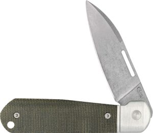 Case Cutlery Highbanks CPM-20CV Green Micarta