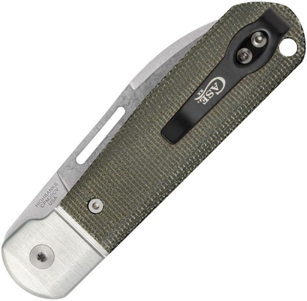 Case Cutlery Highbanks CPM-20CV Green Micarta