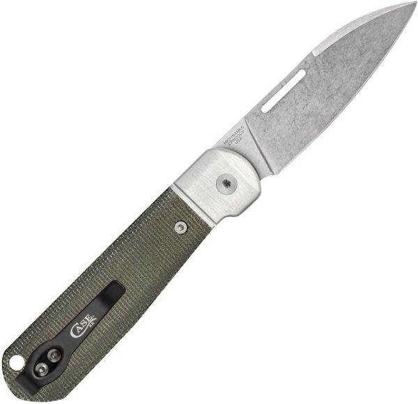 Case Cutlery Highbanks CPM-20CV Green Micarta