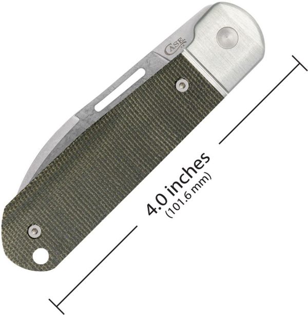 Case Cutlery Highbanks CPM-20CV Green Micarta