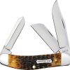 Case Cutlery Sowbelly Burnt Amber Carbon Steel