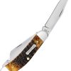 Case Cutlery Sowbelly Burnt Amber Carbon Steel
