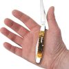 Case Cutlery Muskrat Carbon Steel Folding Knife - Burnt Amber