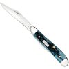 Case Cutlery Peanut Mediterranean Blue Stainless Knife
