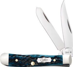 Case Cutlery Tiny Trapper Mediterranean Blue Stainless