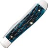 Case Cutlery Tiny Trapper Mediterranean Blue Stainless