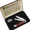 Case Cutlery Heritage Trapper Gift Set Old Red Stainless