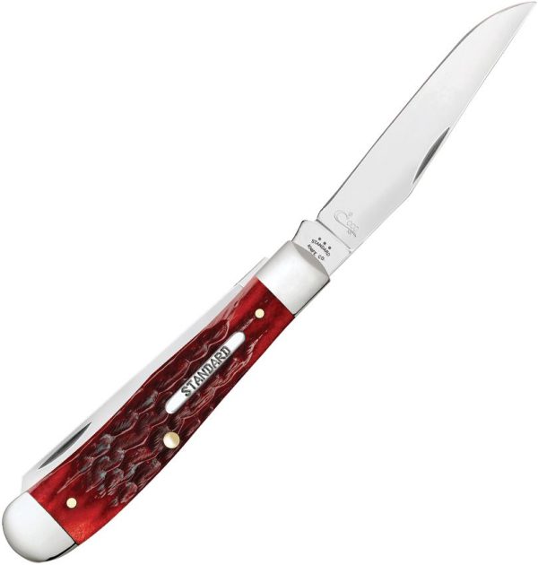 Case Cutlery Heritage Trapper Gift Set Old Red Stainless
