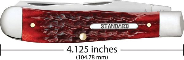 Case Cutlery Heritage Trapper Gift Set Old Red Stainless