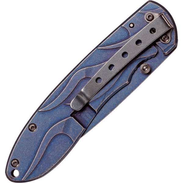 Case Cutlery Tec X Framelock Blue Stonewash