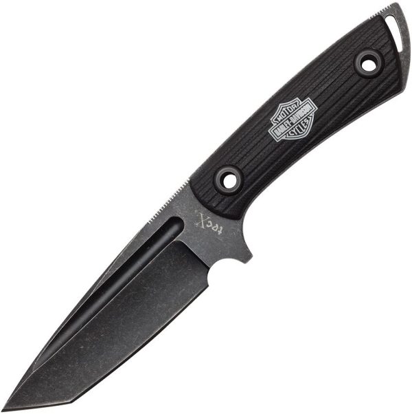 CA52164.jpg Case Cutlery Harley Davidson Fixed - Tanto Black