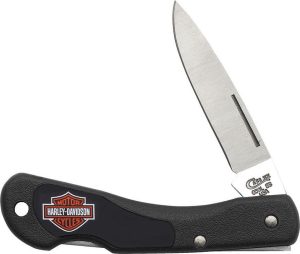 CA52177.jpg Case Cutlery Mini Blackhorn Lockback - Black Zytel