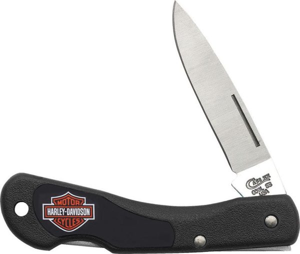Case Cutlery Mini Blackhorn Lockback - Black Zytel