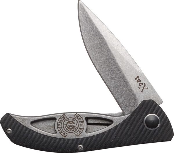 Case Cutlery Harley TecX Framelock - Stonewash