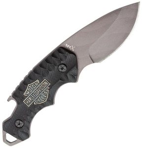Case Cutlery Harley TecX Fixed Blade - Gray Titanium