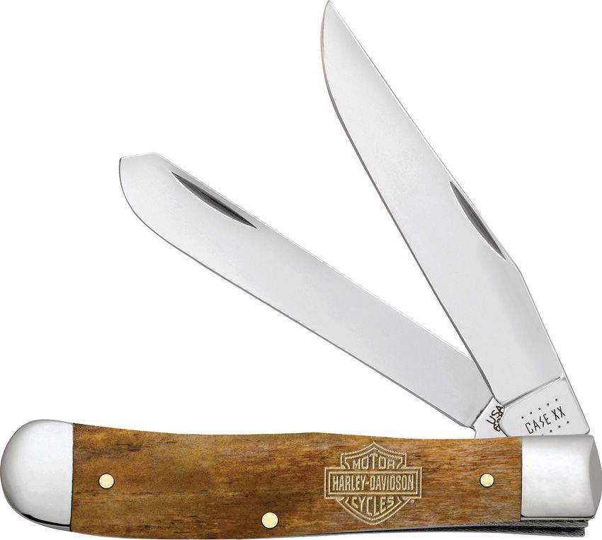 Case Cutlery Harley Davidson Trapper 4.13" Folding Knife Stainless