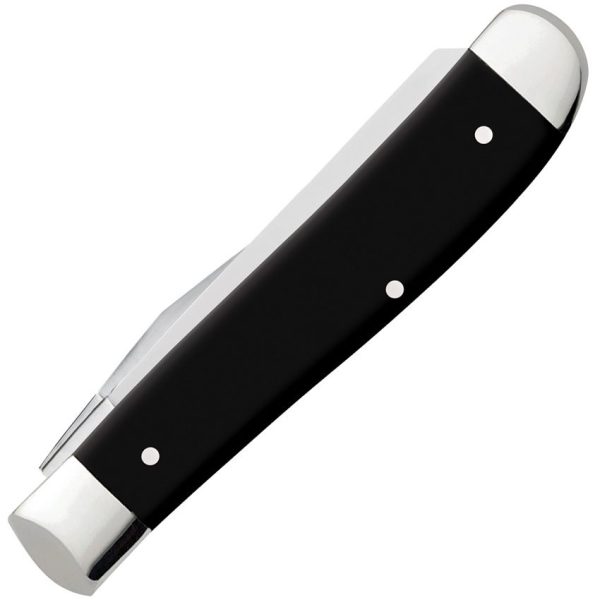 Case Cutlery Harley Mini Trapper - Black Synthetic