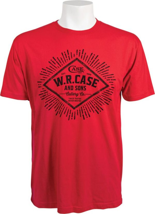 CA52572.jpg Case Cutlery Logo T-Shirt Red XXL