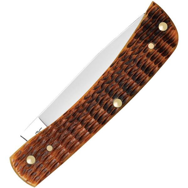 Case Cutlery Rogers Corn Cob Sod Buster Jr. Folding Knife