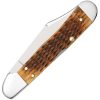 Case Cutlery Mini Copperlock Folding Knife Antique Bone 3.63"